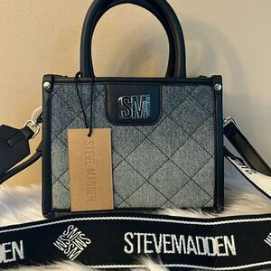 NWT Steve Madden (Bniko) Satchel/Crossbody Bag - Jean